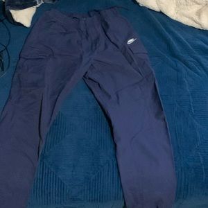 Nike Utility cargo pants in dark blue size large